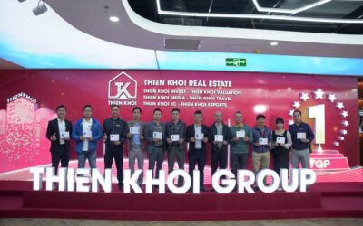Lễ trao chứng chỉ nghề môi giới BĐS tại Thiên Khôi
