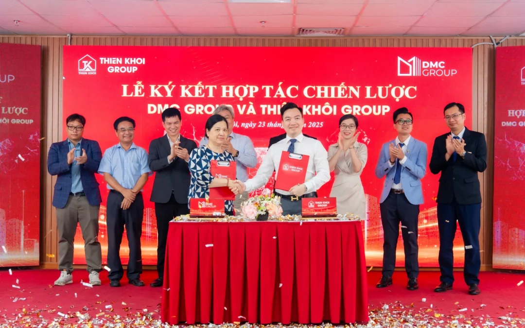 Thiên Khôi Group hợp tác DMC Group – Tăng tốc số hóa ngành Bất động sản