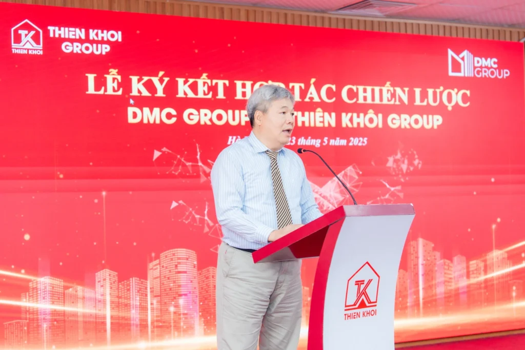 Định giá Bất động sản bằng công nghệ – Lễ ký kết Thiên Khôi – DMC