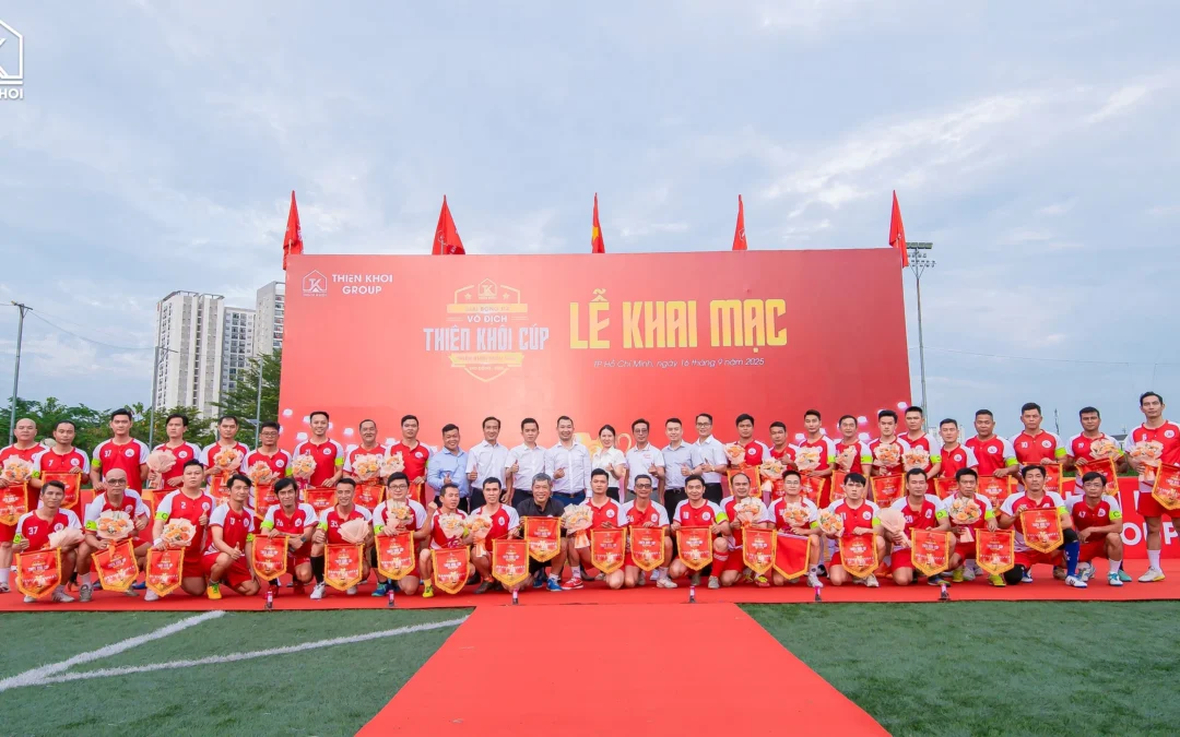 Khai mạc giải bóng đá Thiên Khôi 2025 khu vực miền Nam
