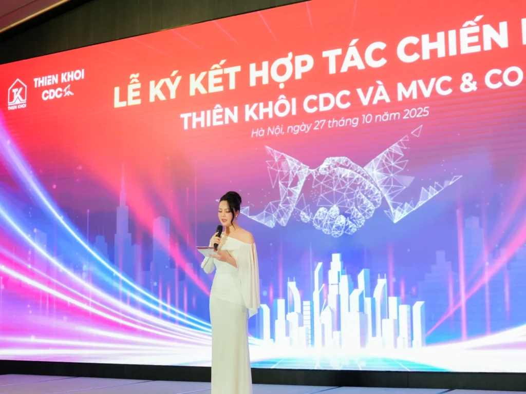 MC chương trình lễ ký kết hợp tác